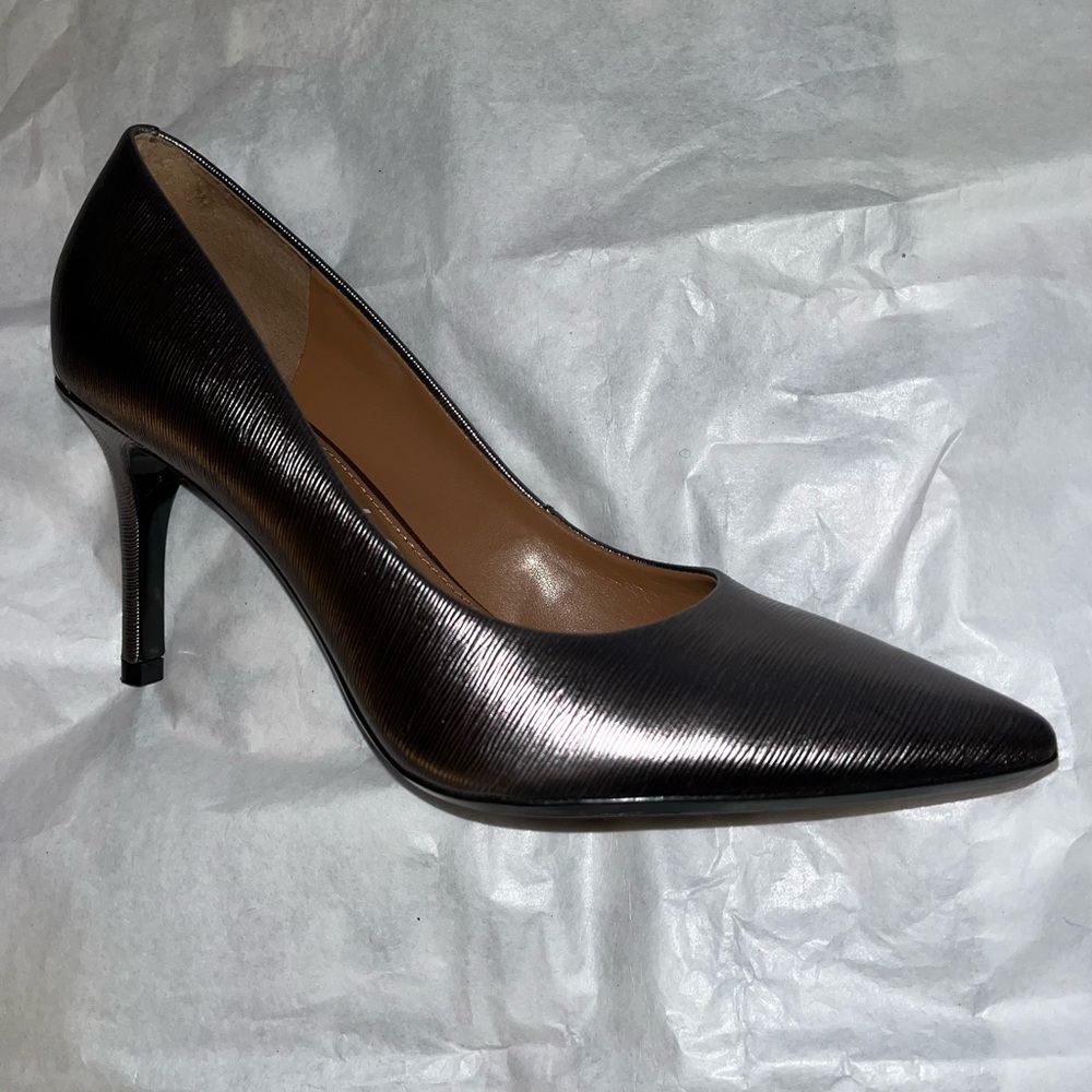 Calvin Klein women’s shoe pewter size 7. Looks silver.